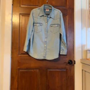Western Jean shirt